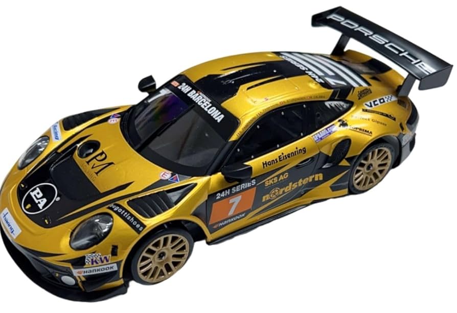 Amazon.co.jp: GL RACING ポルシェ 911-GT3 ゴールド ボディGL